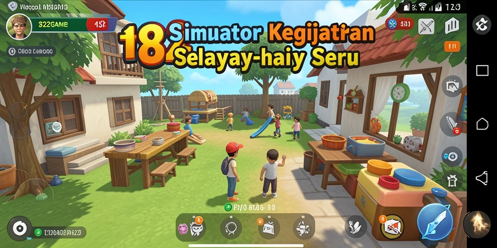 Tampilan utama <strong>182GAME</strong> dengan gameplay simulasi yang menarik.