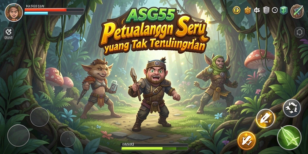 Screenshot ASG55 menampilkan gameplay menakjubkan dalam petualangan seru.