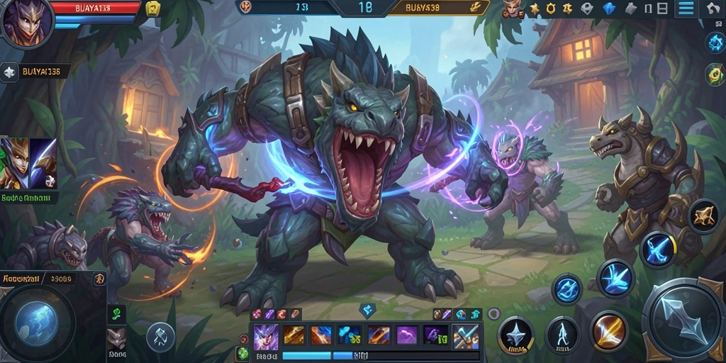 Gameplay seru dan strategi tim di BUAYA138.