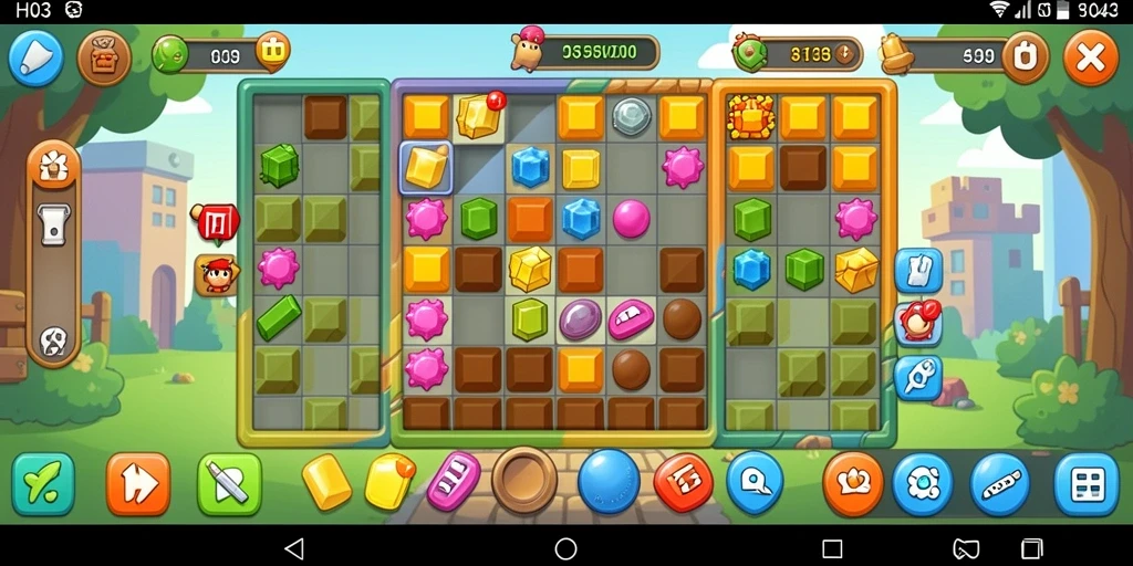 Tampilan gameplay H03 yang penuh tantangan dan keseruan.