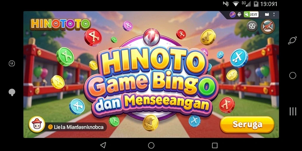 Tampilan gameplay HINOTOTO yang menarik dan menghibur.