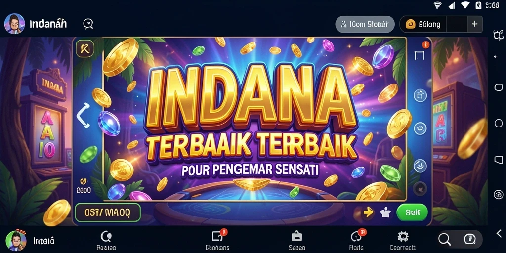 Tampilan gameplay Slot yang mendebarkan di INDAAA.