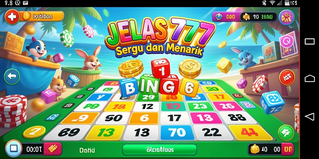 Tampilan gameplay JELAS777 yang menarik dan penuh semangat.