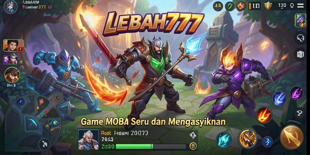 Gameplay seru dan strategi tim yang menegangkan di LEBAH777.