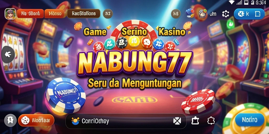 Tampilan gameplay NABUNG77 yang memukau dan interaktif.