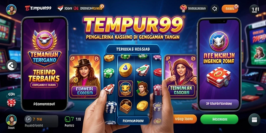 Screenshot gameplay TEMPPUR99 menampilkan aksi kasino yang mendebarkan.