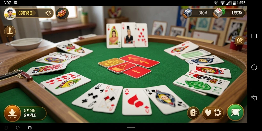 Tampilan gameplay Gaple yang menarik dan interaktif.