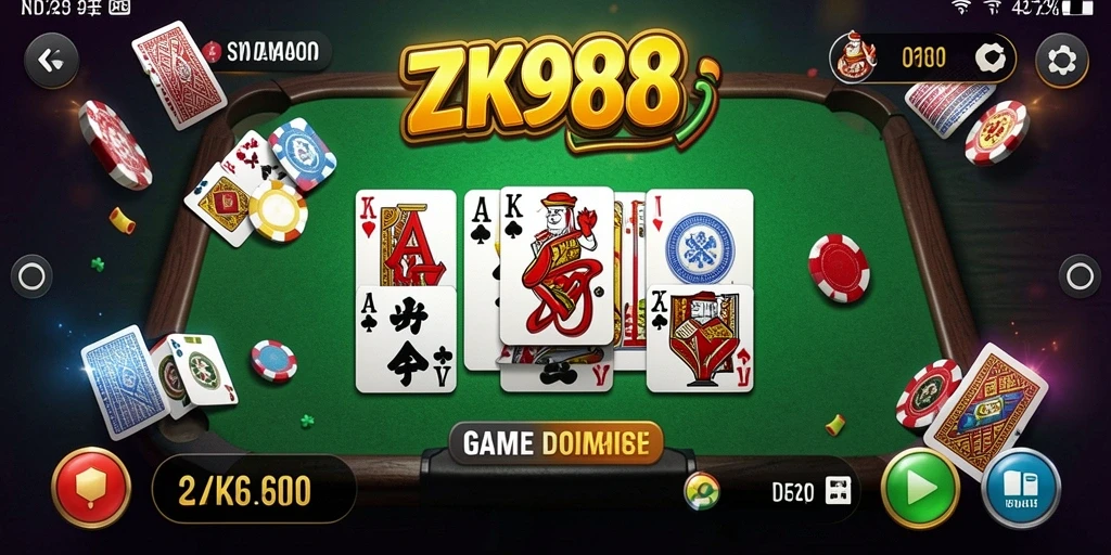 Tampilan menarik dari gameplay ZK988 yang mengasyikkan.